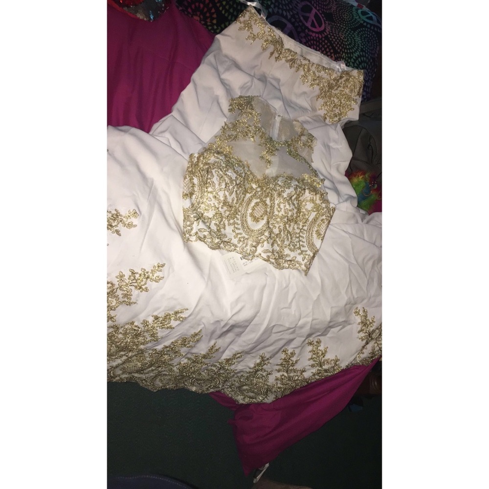 2 Piece Prom Dress
